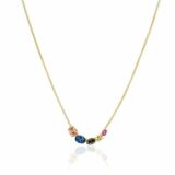 SIF JAKOBS JEWELLERY ELLISSE CINQUE NECKLACE verschuifbare lengte tot  45 cm