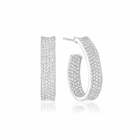 SIF JAKOBS JEWELLERY FELLINE CONCAVO EARRINGS 17726
