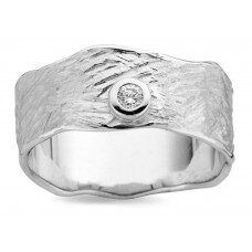 SR2992WZ DeuXX ring witgoud zirconium