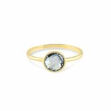 Swing Jewels  ring 18 ct topaas blauw