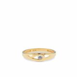 Swing jewels ring 18dt geelgoud zirconium