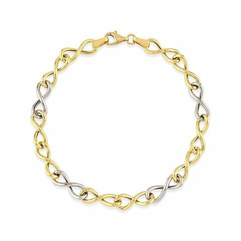Swing jewels geel & witgouden armband 18ct BHC01-5051-01-18