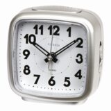 Pevanda wekker met alarm green led light  snooze zwart