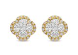Y2648 You and ME oorringen 18ct geelgoud briljant 0.530ct