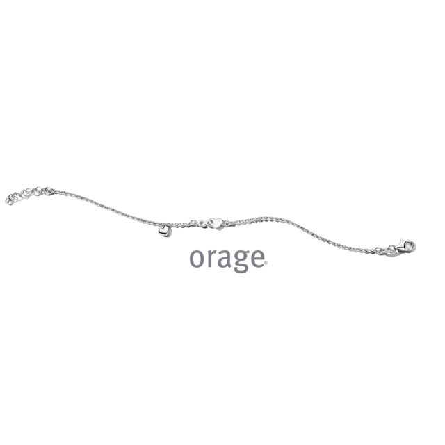 Orage armband hart nfinty zilver