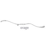 Orage armband hart nfinty zilver