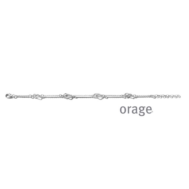 Orage armband zilver zirconium