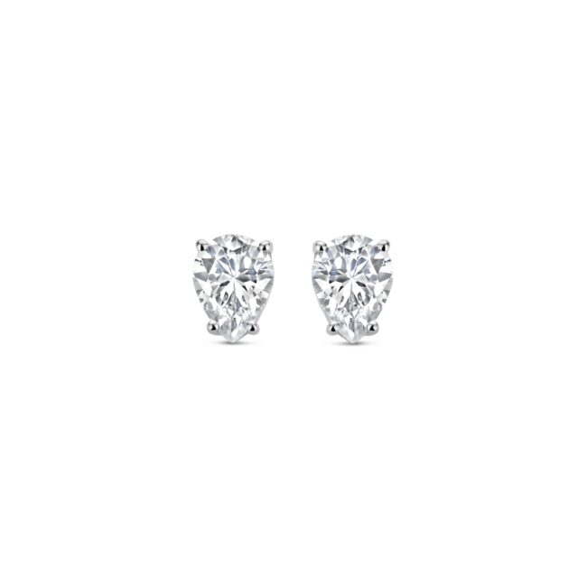 Naiomy zilver oorringen gezet met zirconium