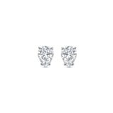 Naiomy zilver oorringen gezet met zirconium