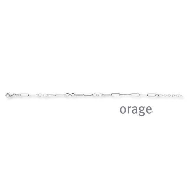 Orage armband infinty zilver
