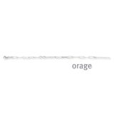 Orage armband infinty zilver