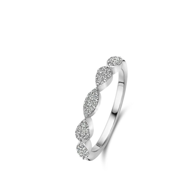 N4A57 Naiomy ring zilver met zirconium