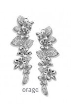 AM064 Orage oorslingers zilver