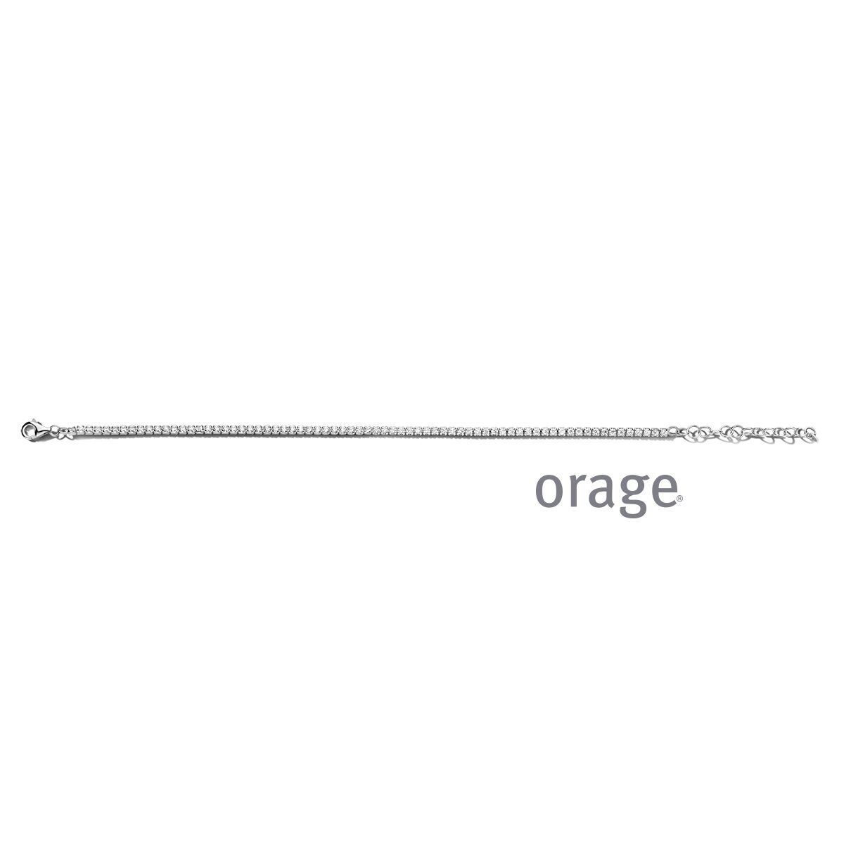 Orage armband zilver zirconium