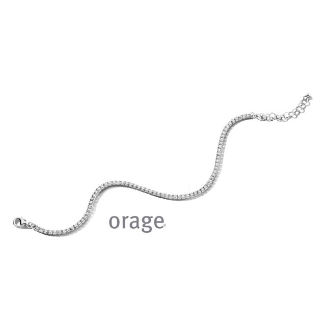 Orage armband zilver zirconium