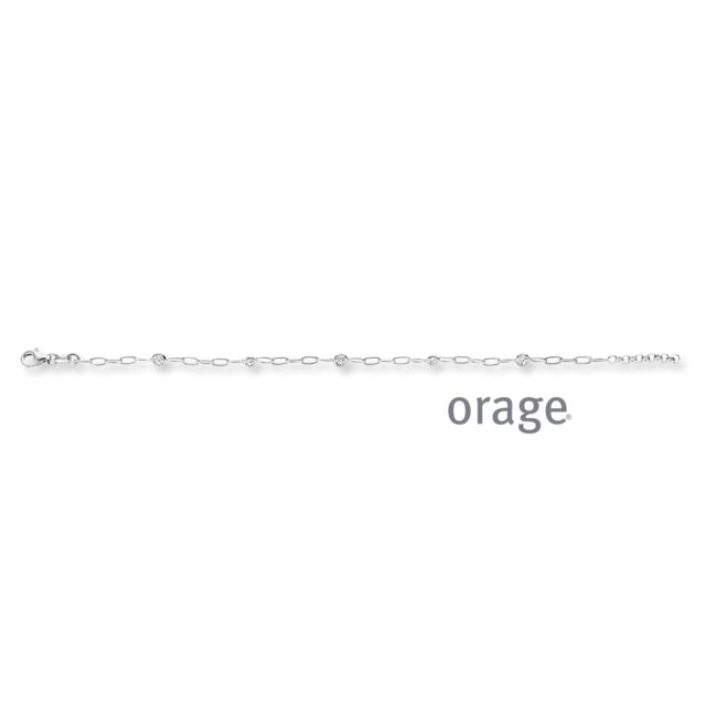 Orage armband zilver