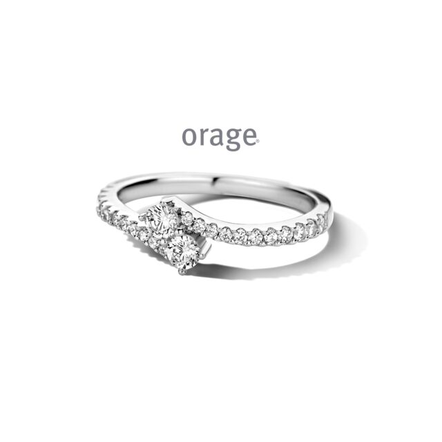 Orage ring zilver
