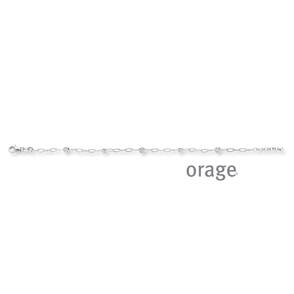 Orage armband zilver