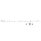 Orage armband zilver