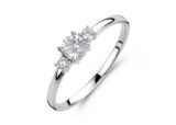 Verlovingsring GR4567WZ witgoud 18ct Zirconium 